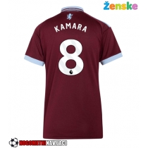Ženske Nogometnih dresov Aston Villa Boubacar Kamara #8 Domači 2026-27 Kratki rokavi